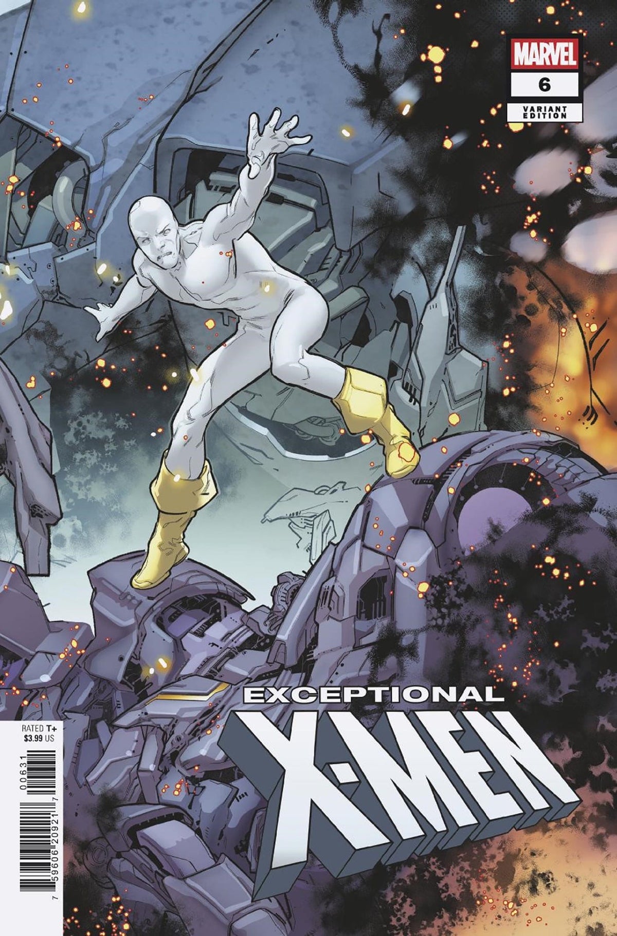 Marvel Comic Books EXCEPTIONAL X-MEN #6 R.B. SILVA CONNECTING VARIANT 75960620921700631 PRH-75960620921700631