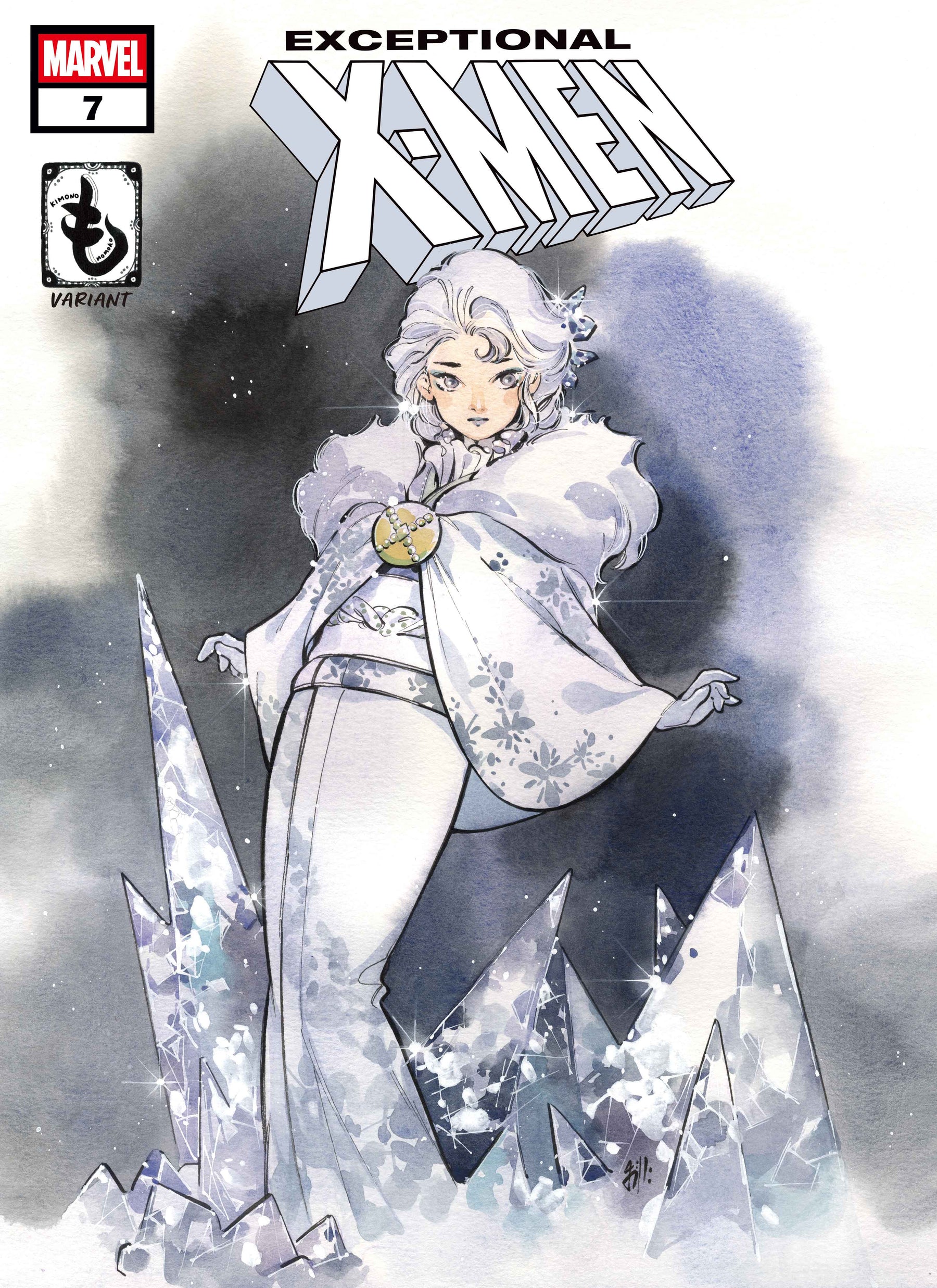 Exceptional X-Men #7 Peach Momoko Kimono Variant Cover Exceptional X-Men #7 Peach Momoko Kimono Variant Cover
