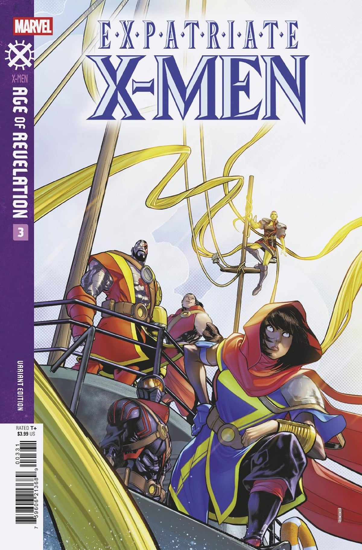 Marvel Comic Books EXPATRIATE X-MEN #3 DAVID BALDEON VARIANT [AOR] 75960621368900331 PRH-75960621368900331