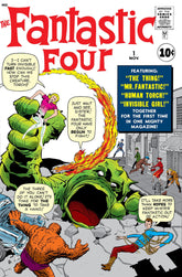 Marvel Comic Books FANTASTIC FOUR #1 FACSIMILE EDITION FOIL VARIANT [NEW PRINTING] 75960621066400121 PRH-75960621066400121