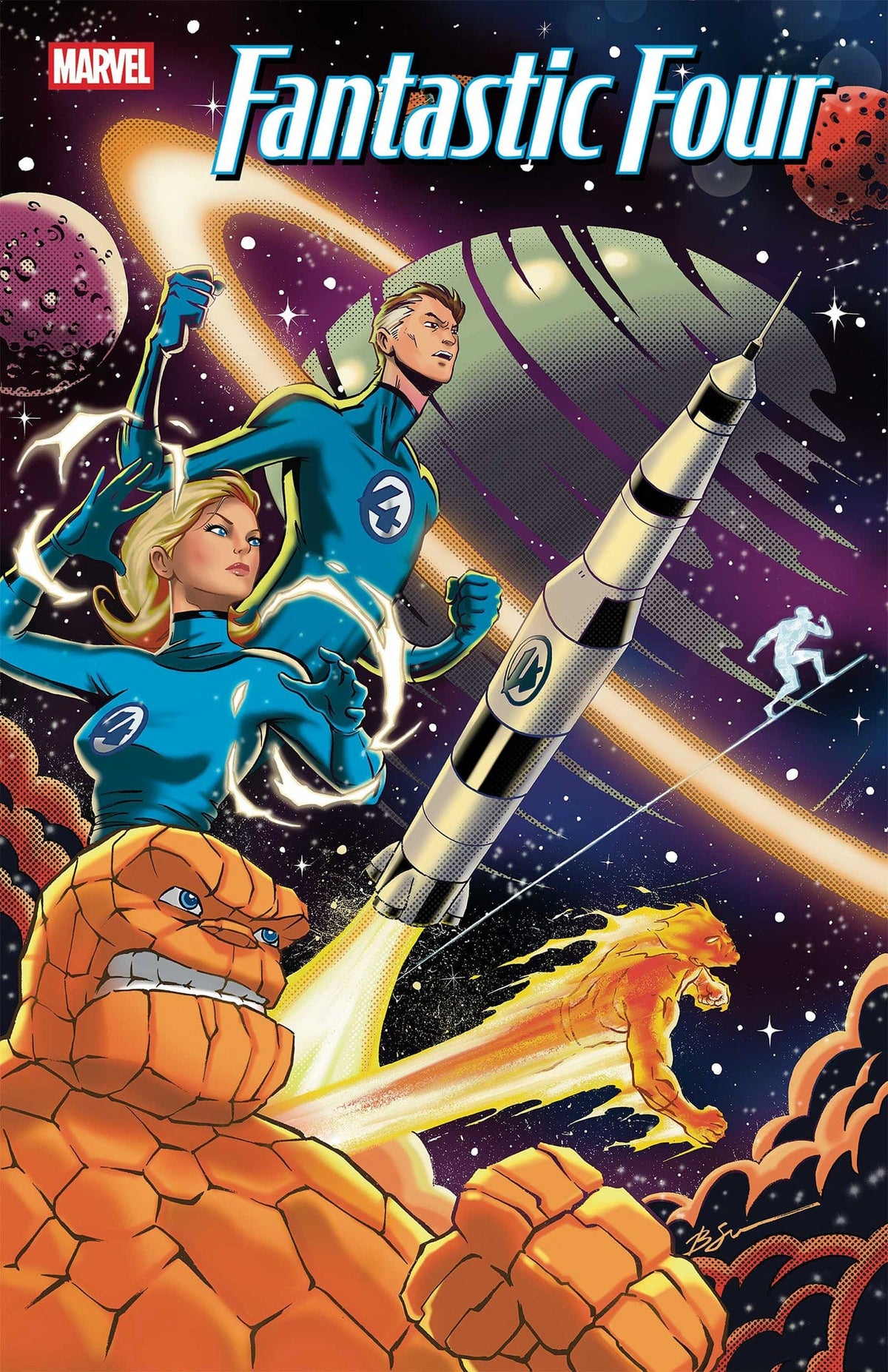 Marvel Comic Books FANTASTIC FOUR #11 BEN SU FOIL VARIANT 75960621122701141 PRH-75960621122701141