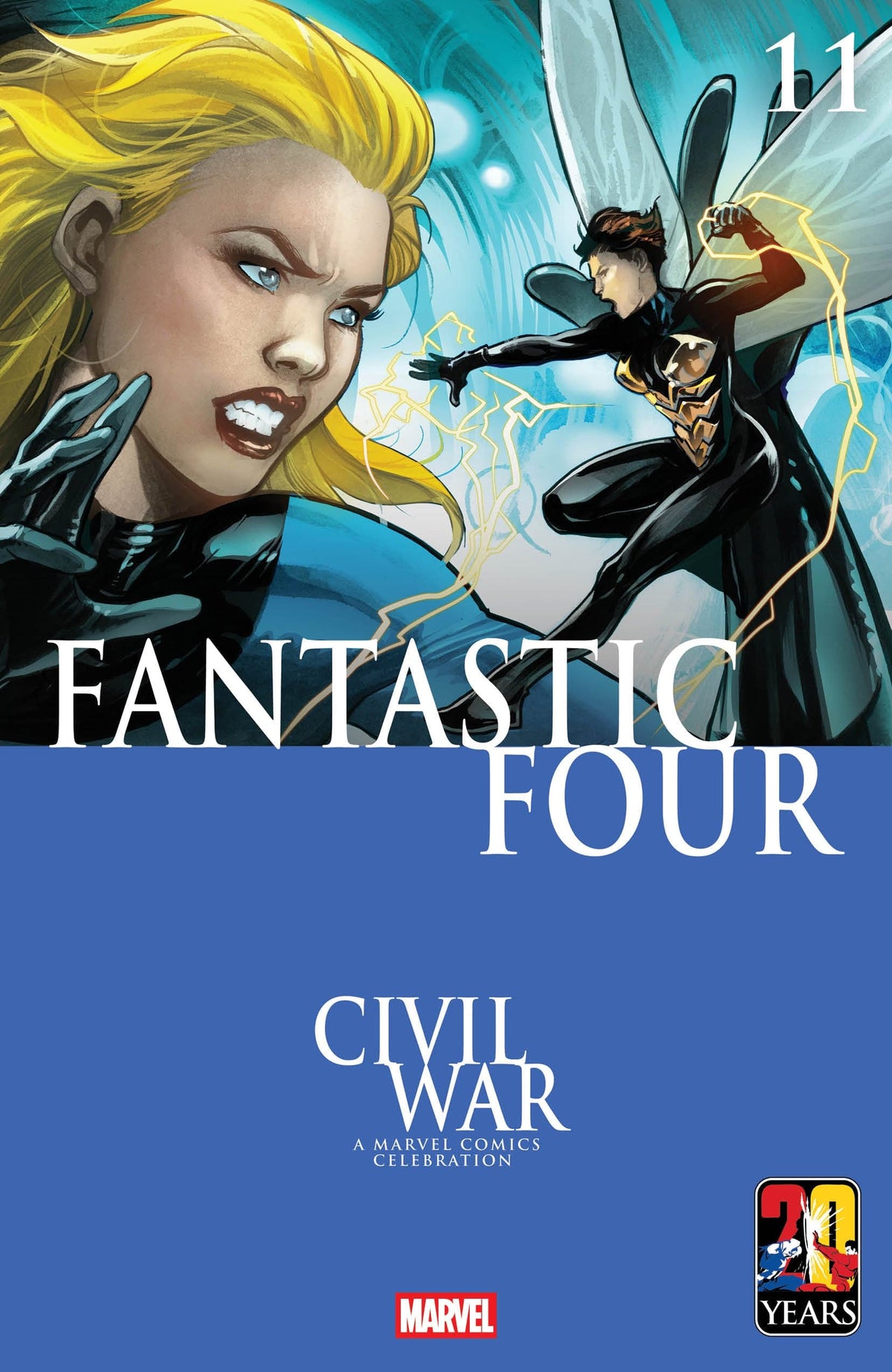 Marvel Comic Books FANTASTIC FOUR #11 EMA LUPACCHINO CIVIL WAR CELEBRATION VARIANT 75960621122701151 PRH-75960621122701151