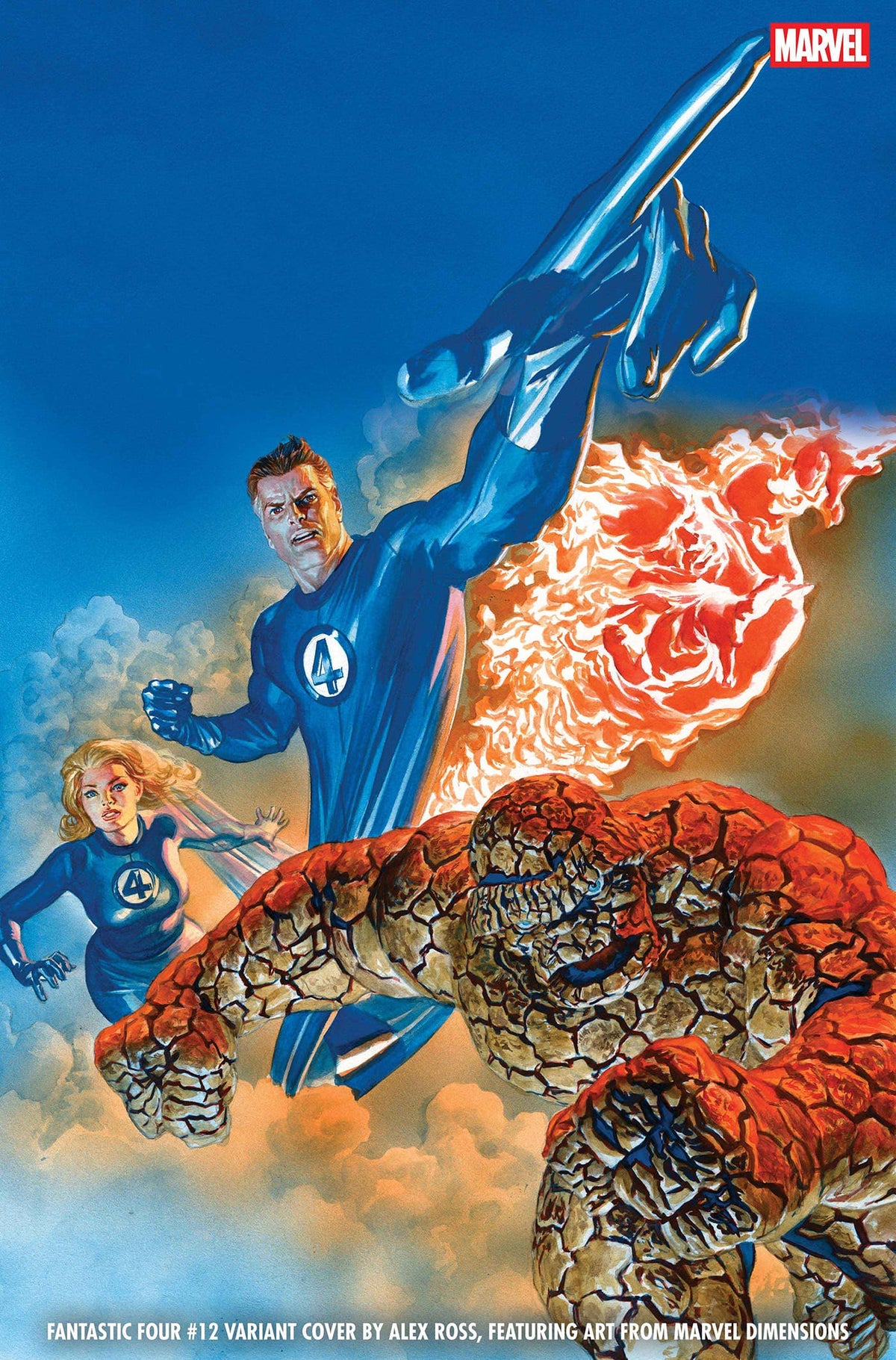 Marvel Comic Books FANTASTIC FOUR #12 ALEX ROSS MARVEL DIMENSIONS VARIANT 75960621122701221 PRH-75960621122701221