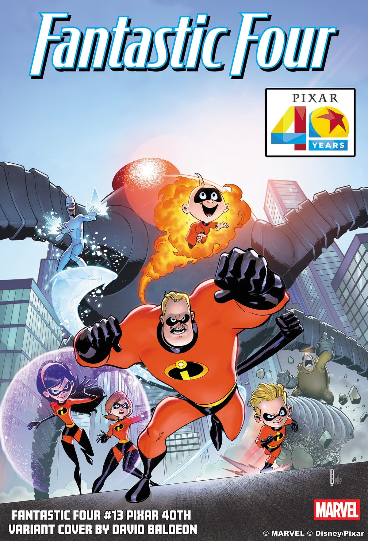 Marvel Comic Books FANTASTIC FOUR #13 DAVID BALDEON VARIANT 75960621122701331 PRH-75960621122701331