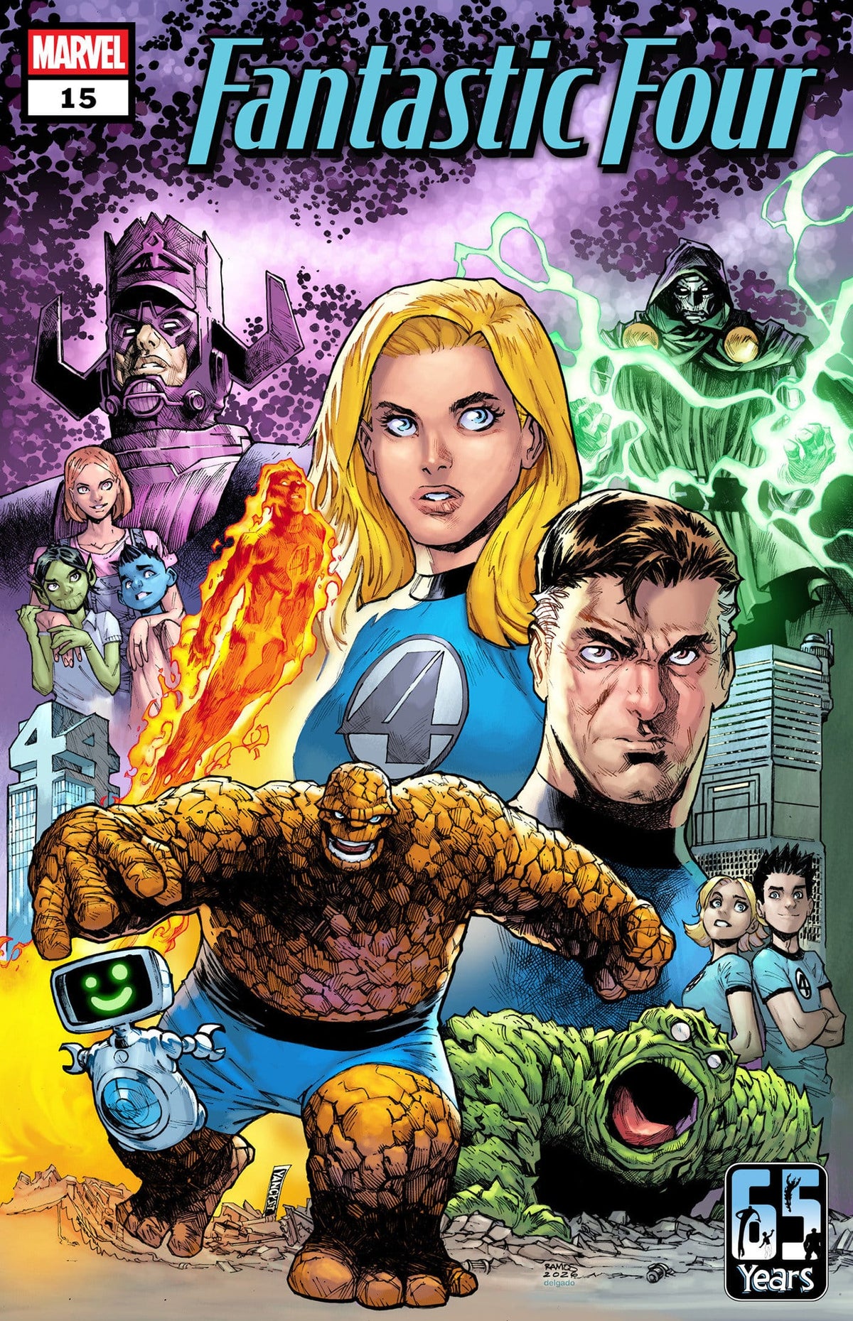 Marvel Comic Books FANTASTIC FOUR #15 75960621122701511 PRH-75960621122701511