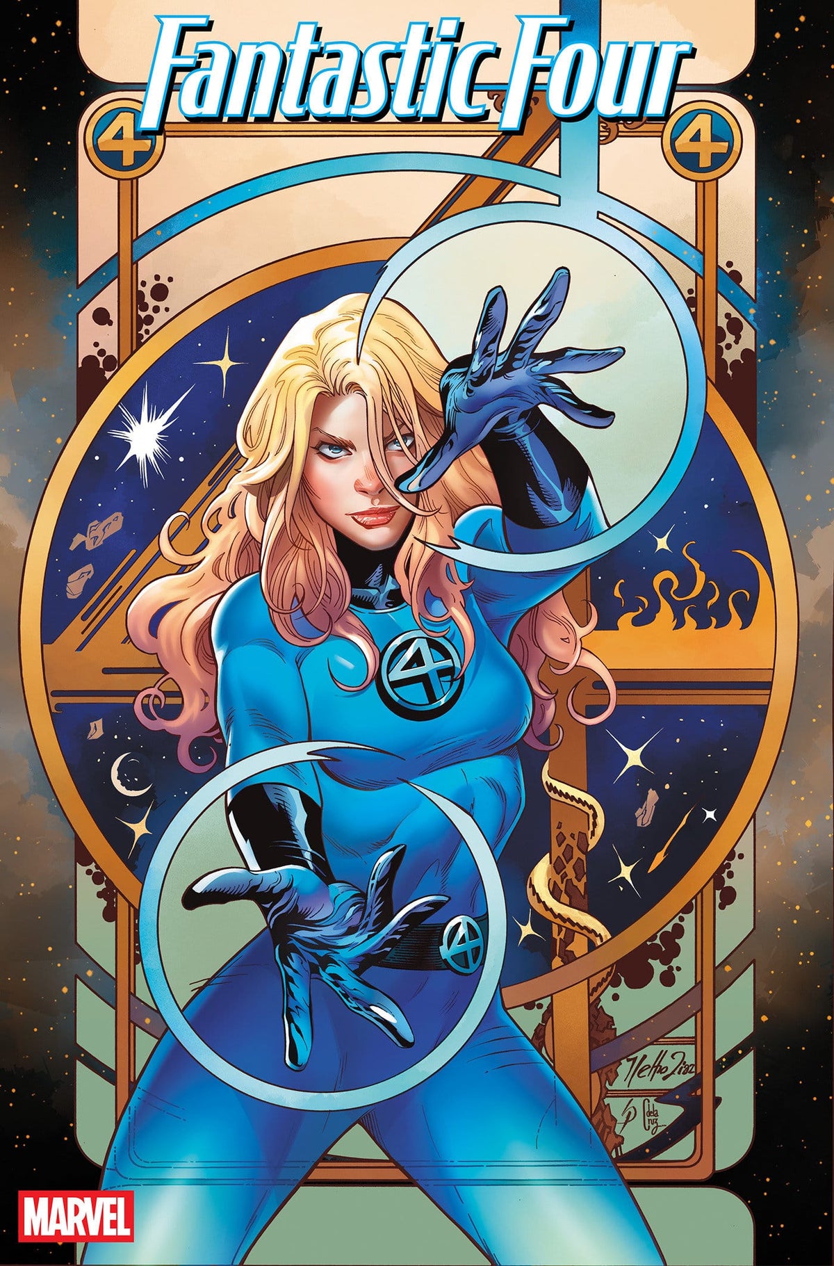 Marvel Comic Books FANTASTIC FOUR #18 NETHO DIAZ ART STYLE VARIANT [DNX] (Release Date: 10/28/2026) 75960621122701821 PRH-75960621122701821