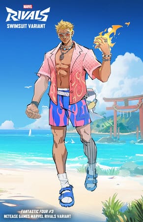 Marvel Comic Books FANTASTIC FOUR #3 NETEASE GAMES MARVEL RIVALS VARIANT 75960621122700351 PRH-75960621122700351