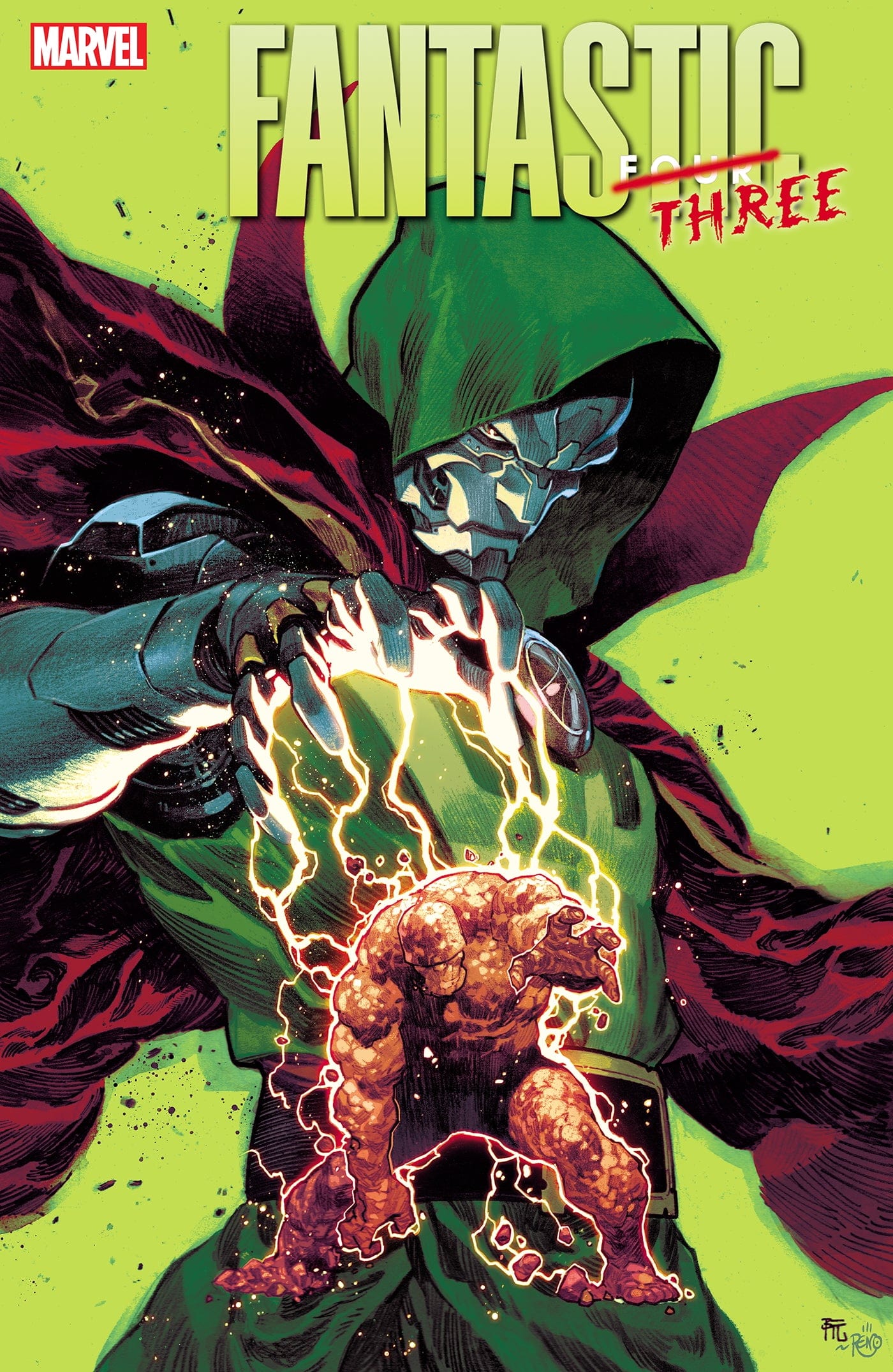 FANTASTIC FOUR #30 DIKE RUAN FOIL VARIANT [DOOM]