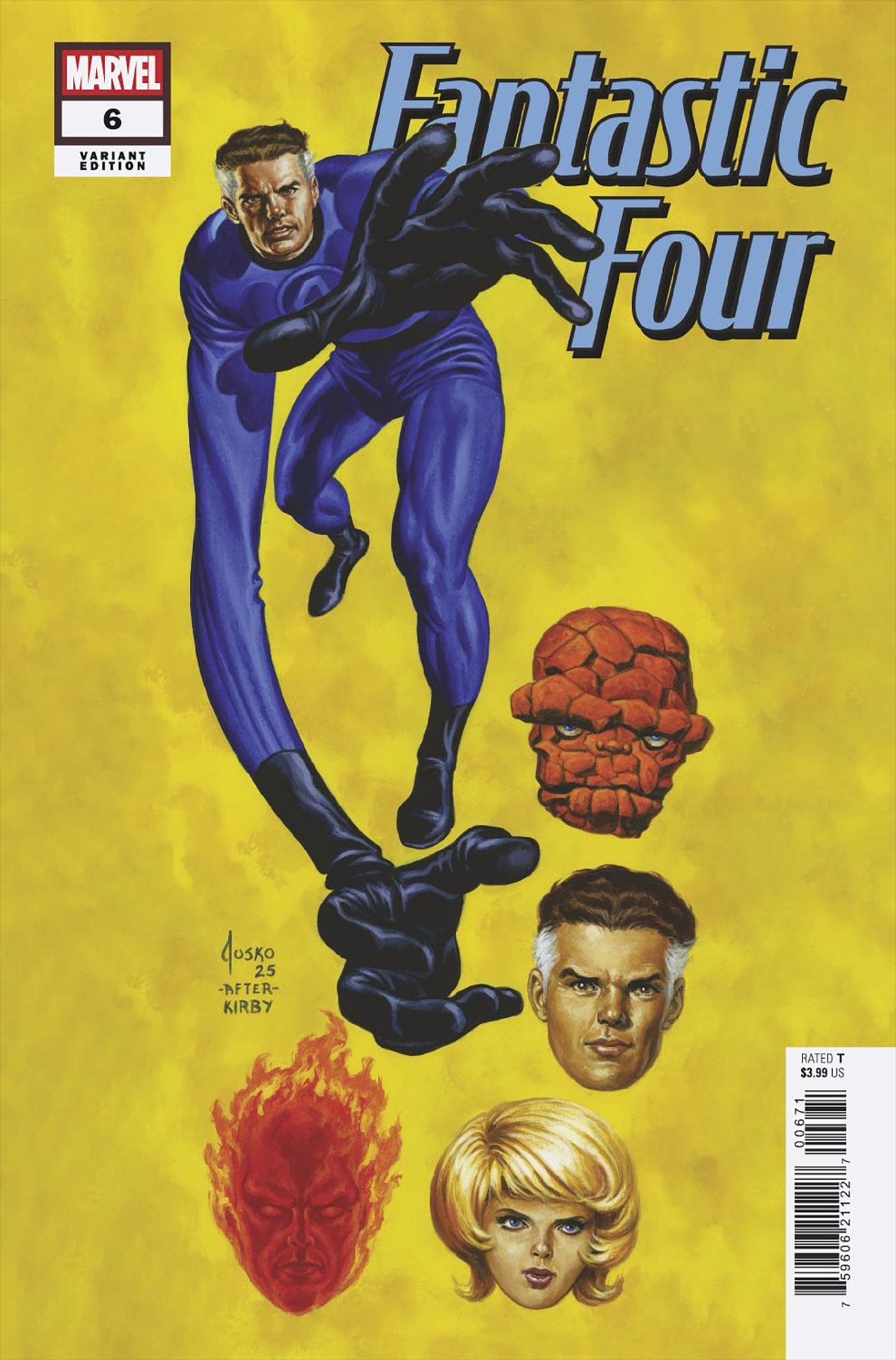 FANTASTIC FOUR #6 JOE JUSKO VARIANT