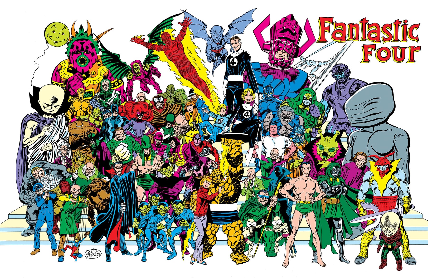 FANTASTIC FOUR: 65 YEARS OF THE WORLD'S GREATEST COMIC COVERS! #1 JOHN BYRNE VARIANT (Release Date: 08/05/2026)