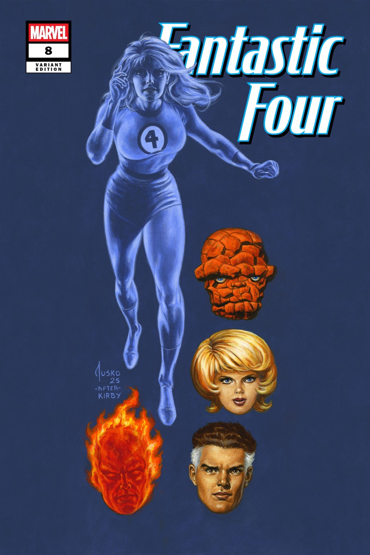 Marvel Comic Books FANTASTIC FOUR #8 JOE JUSKO VARIANT 75960621122700821 PRH-75960621122700821
