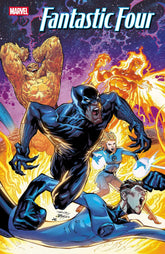 Marvel Comic Books FANTASTIC FOUR #8 NETHO DIAZ BLACK PANTHER VARIANT 75960621122700851 PRH-75960621122700851