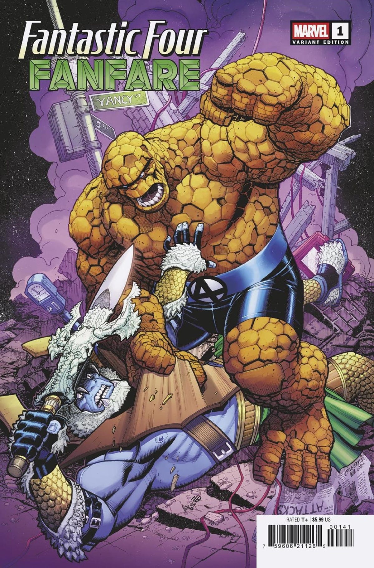 Marvel Comic Books FANTASTIC FOUR FANFARE #1 TBD ARTIST VARIANT 75960621126500141 PRH-75960621126500141
