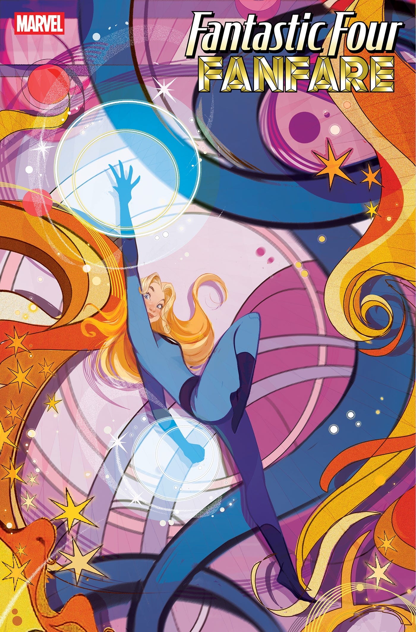 FANTASTIC FOUR FANFARE #2 NICOLETTA BALDARI 4-PART CONNECTING VARIANT