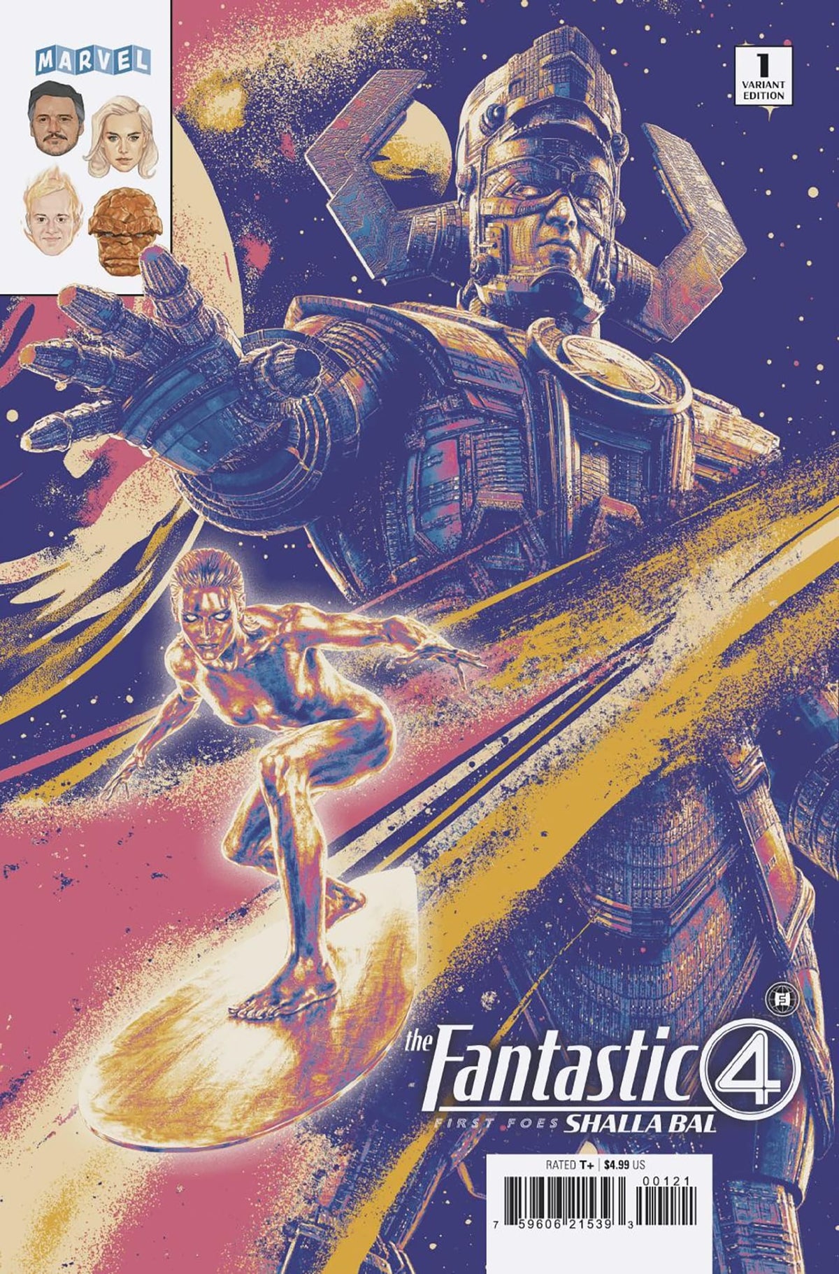 Marvel Comic Books FANTASTIC FOUR: FIRST FOES - SHALLA BAL #1 MARK ASPINALL VARIANT 75960621539300121 PRH-75960621539300121
