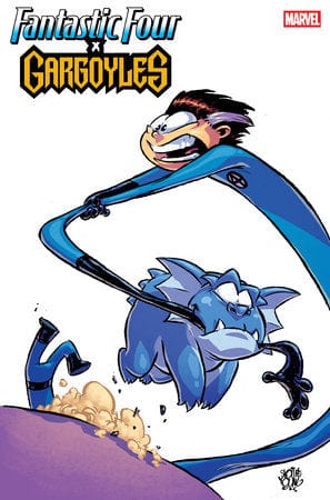Marvel Comic Books FANTASTIC FOUR/GARGOYLES #1 SKOTTIE YOUNG VARIANT 75960621257600141 PRH-75960621257600141