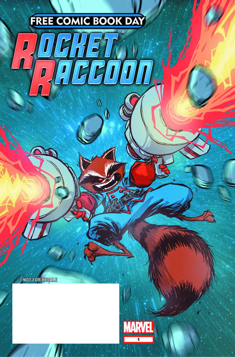 FCBD 2014 ALL ROCKET RACCOON YOUNG VAR