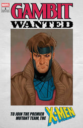Marvel Comic Books GAMBIT: WANTED #1 PHIL NOTO WANTED VARIANT A 75960621622200151 PRH-75960621622200151