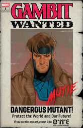 Marvel Comic Books GAMBIT: WANTED #1 PHIL NOTO WANTED VARIANT B 75960621622200161 PRH-75960621622200161