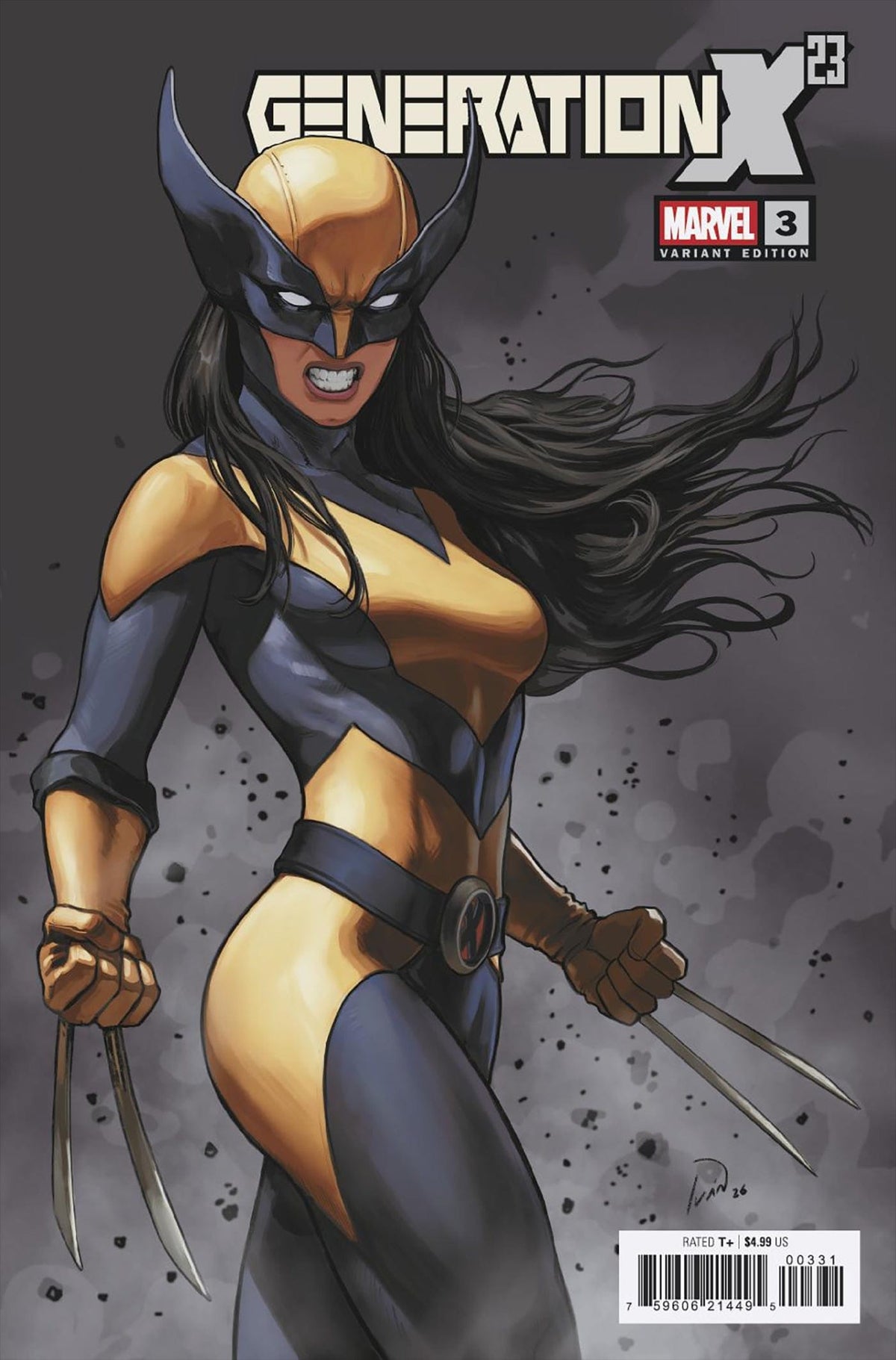 Marvel Comic Books GENERATION X-23 #3 IVAN TALAVERA X-23 VARIANT 75960621449500331 PRH-75960621449500331