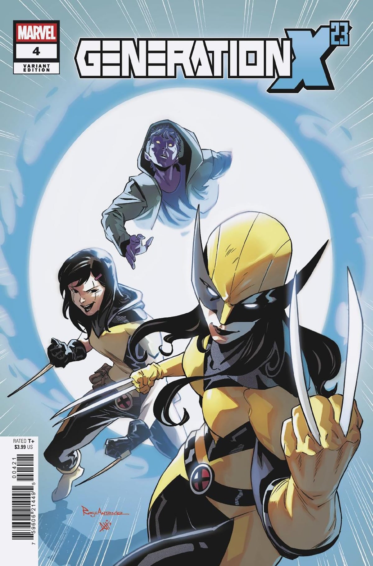 Marvel Comic Books GENERATION X-23 #4 ROGE ANTONIO VARIANT 75960621449500421 PRH-75960621449500421