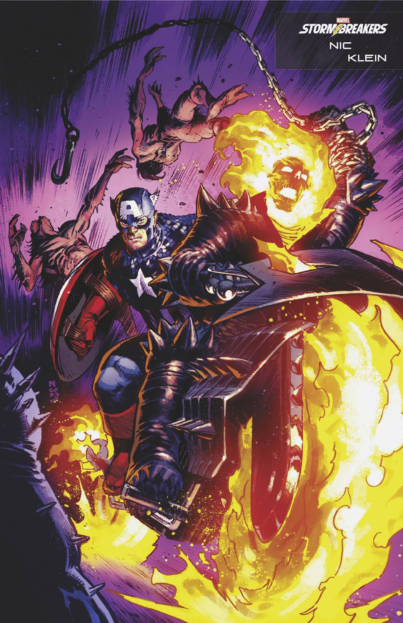 GHOST RIDER #18 NIC KLEIN STORMBREAKERS VAR