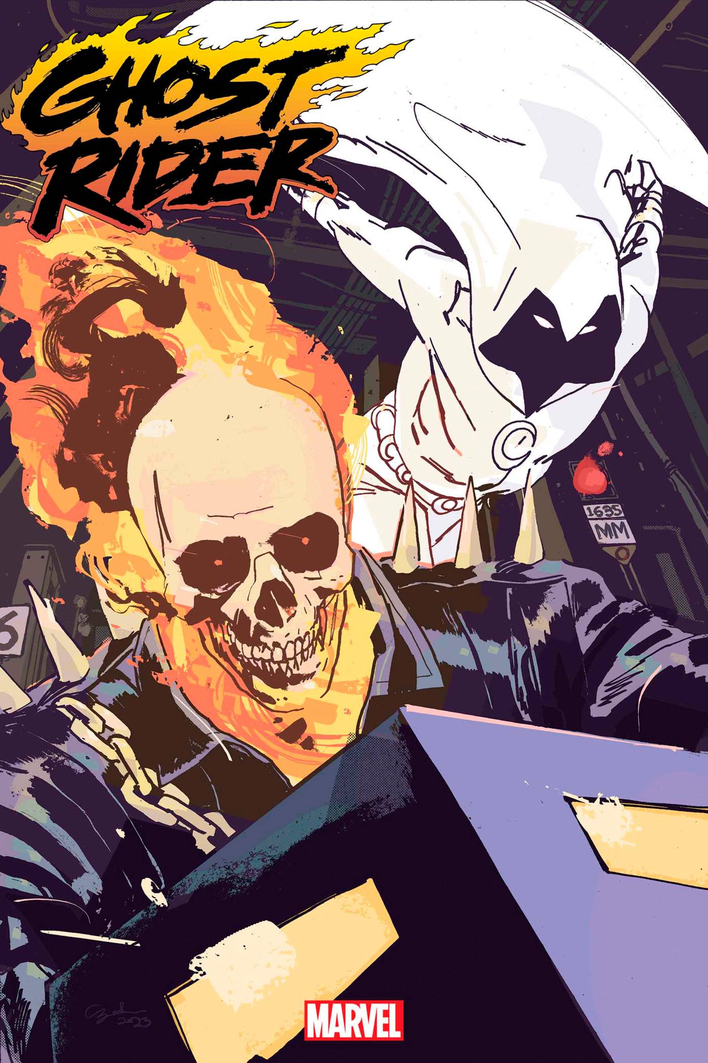 GHOST RIDER #20 PAUL AZACETA KNIGHTS END VAR