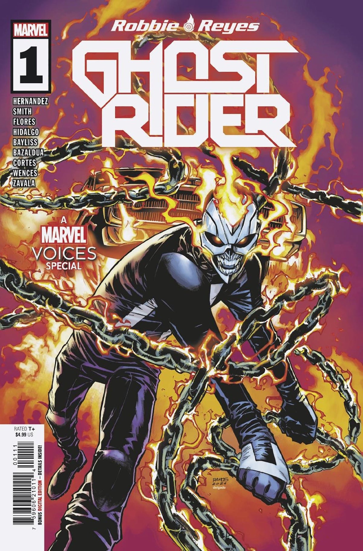 Marvel Comic Books GHOST RIDER: ROBBIE REYES SPECIAL #1 75960621011400111 PRH-75960621011400111