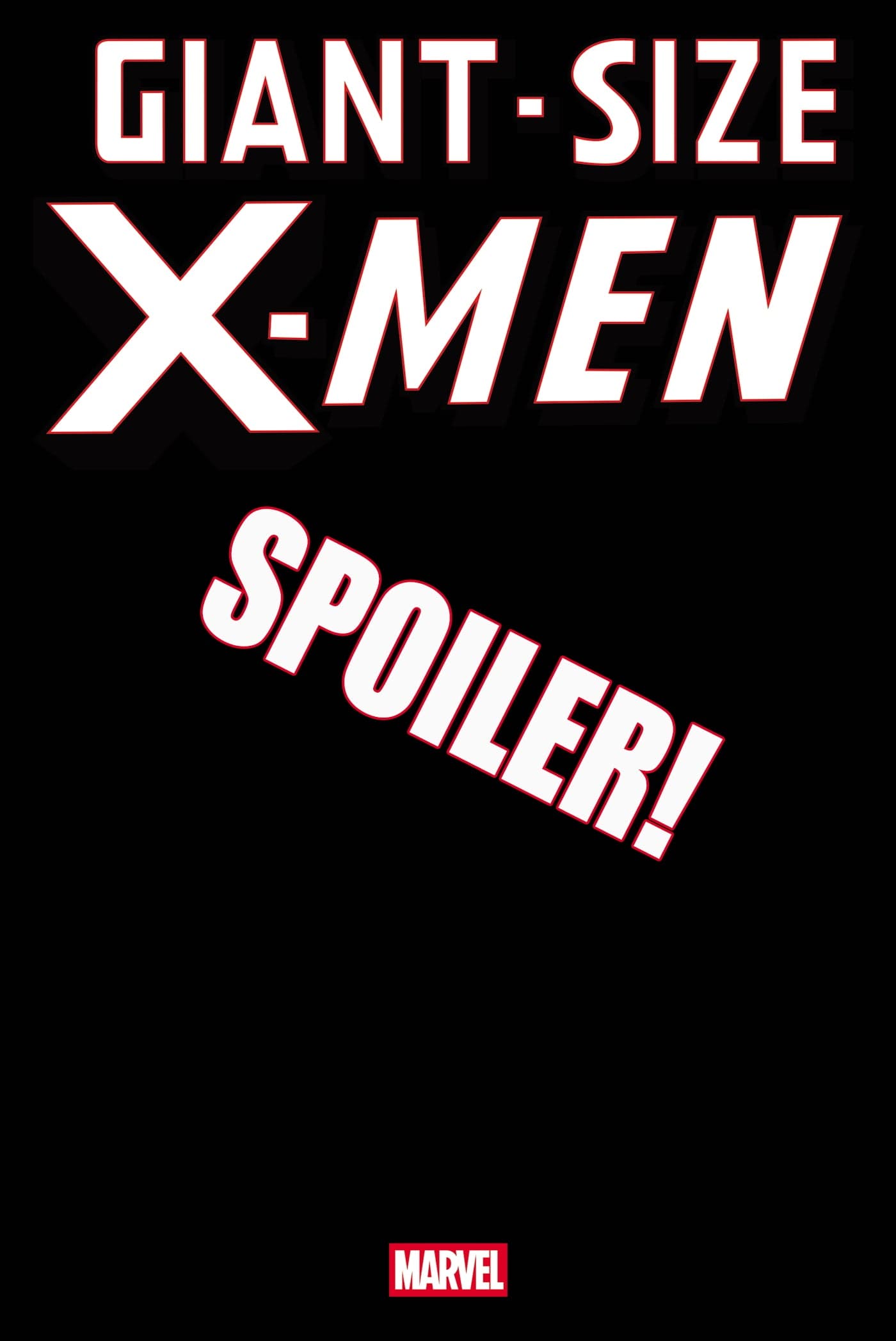 GIANT-SIZE X-MEN #1 LUCIANO VECCHIO SPOILER VARIANT