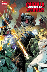 Marvel Comic Books GODZILLA CONQUERS THE MULTIVERSE #1 GIUSEPPE CAMUNCOLI VARIANT 75960621495200141 PRH-75960621495200141