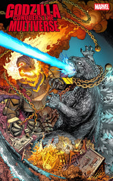 Marvel Comic Books GODZILLA CONQUERS THE MULTIVERSE #3 MARK BAGLEY HEISEI VS. MARVEL VARIANT (Release Date: 09/30/2026) 75960621495200321 PRH-75960621495200321