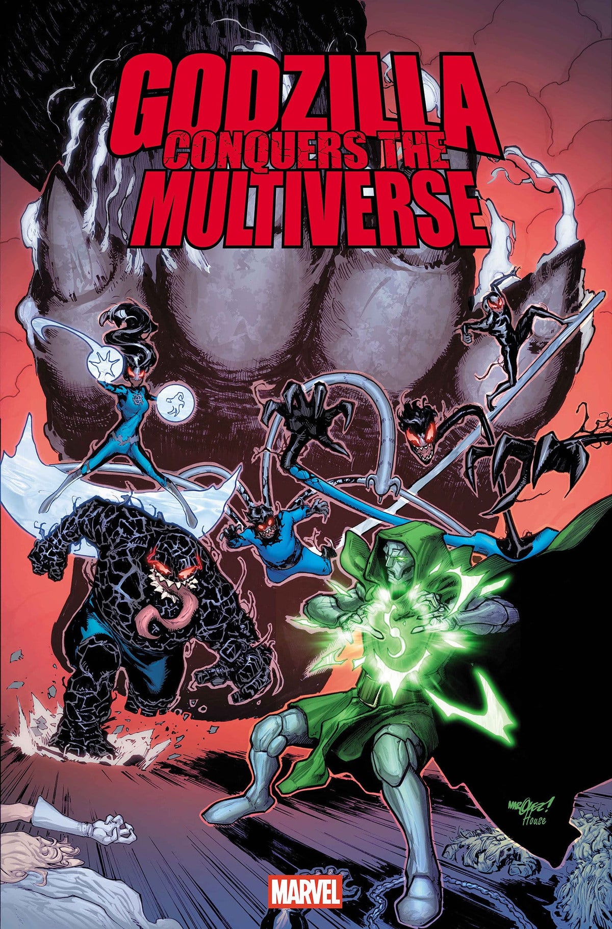 Marvel Comic Books GODZILLA CONQUERS THE MULTIVERSE #3 (Release Date: 09/30/2026) 75960621495200311 PRH-75960621495200311