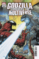 Marvel Comic Books GODZILLA CONQUERS THE MULTIVERSE #4 RON LIM HEISEI VS. MARVEL VARIANT (Release Date: 10/28/2026) 75960621495200421 PRH-75960621495200421
