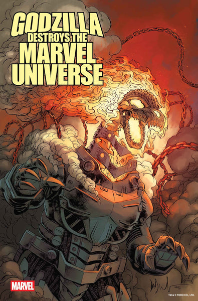 特撮 Godzilla Destroys the Marvel Universe #2 marvel-comic-books-godzilla-