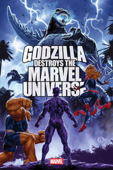 Marvel Comic Books GODZILLA DESTROYS THE MARVEL UNIVERSE #4 75960621228600411 PRH-75960621228600411