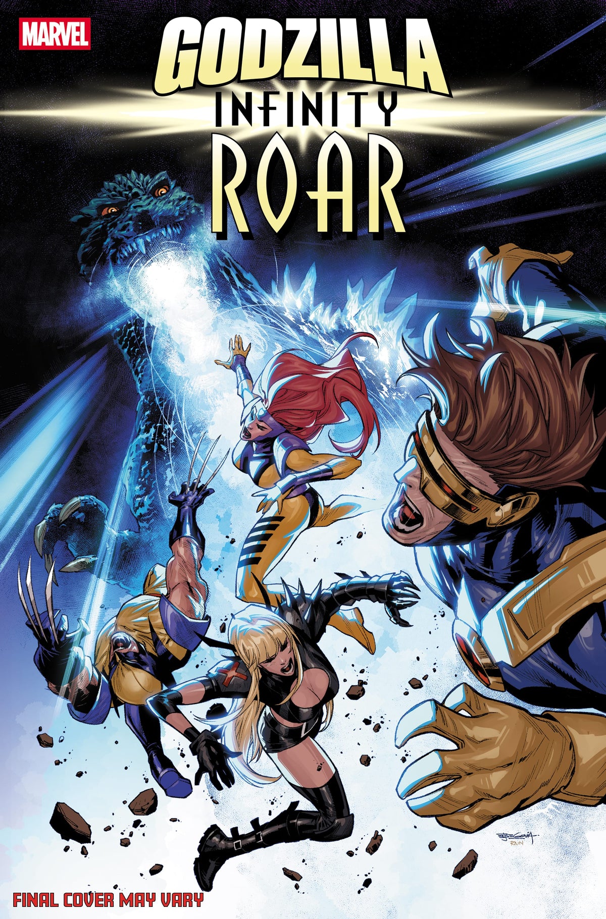 Marvel Comic Books GODZILLA: INFINITY ROAR #4 TBD ARTIST VARIANT 75960621494500431 PRH-75960621494500431