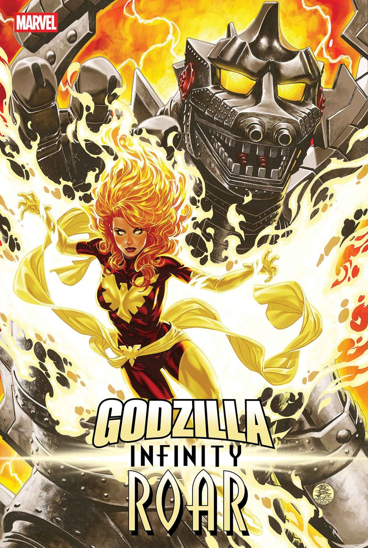 Marvel Comic Books GODZILLA: INFINITY ROAR #5 MARK BROOKS COSMIC VARIANT 75960621494500521 PRH-75960621494500521