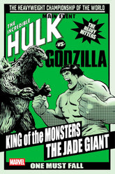 Marvel Comic Books GODZILLA VS. HULK #1 LEE GARBETT VERSUS VARIANT 75960621247700131 PRH-75960621247700131