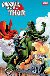 Marvel Comic Books GODZILLA VS. THOR #1 GAVIN GUIDRY GODZILLA KING OF THE MONSTERS HOMAGE VARIANT 75960621227900161 PRH-75960621227900161