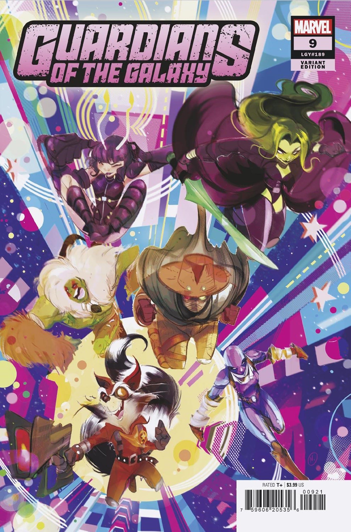 GUARDIANS OF THE GALAXY #9 NICOLETTA BALDARI VAR