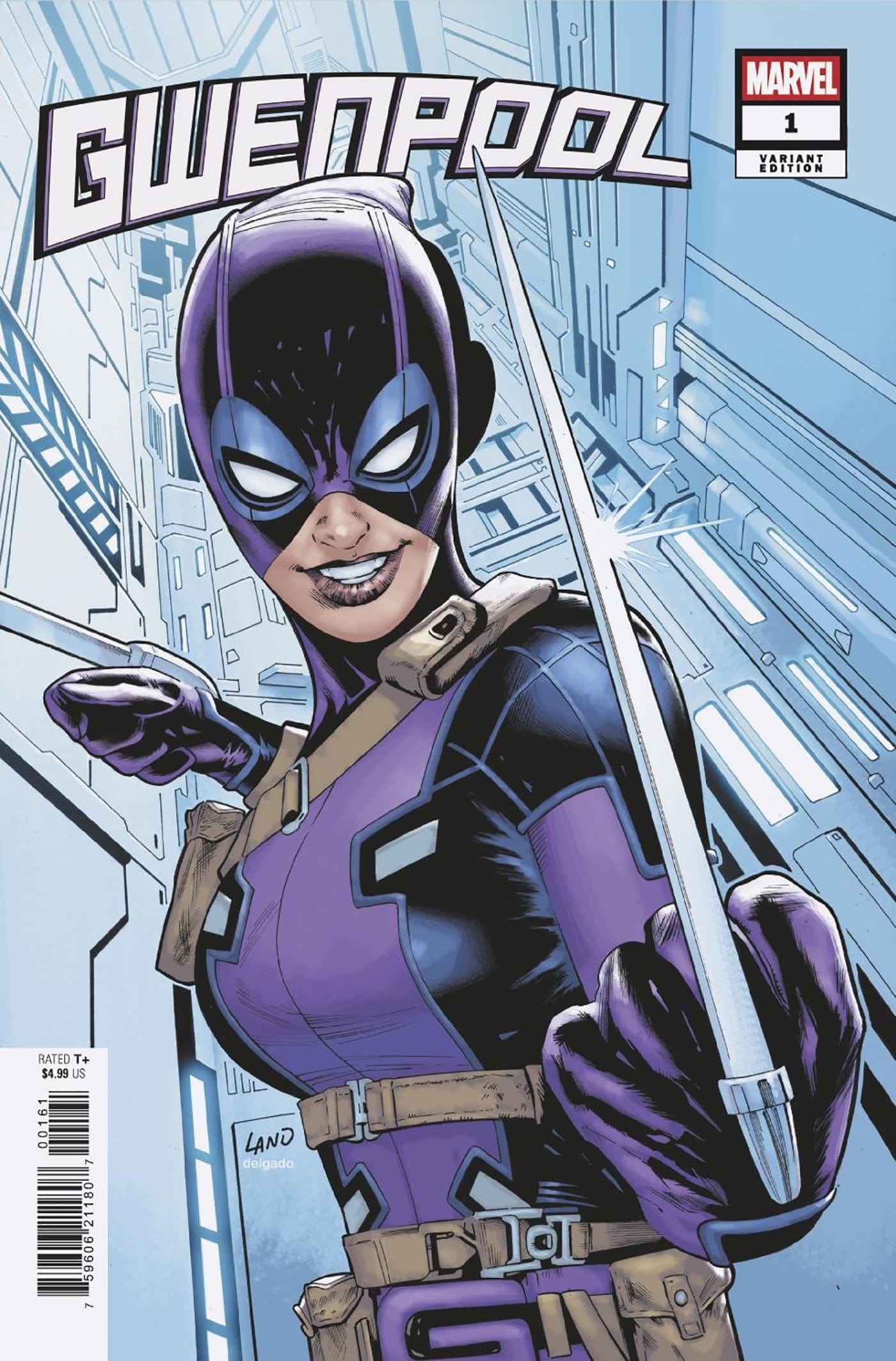 GWENPOOL #1 GREG LAND VARIANT