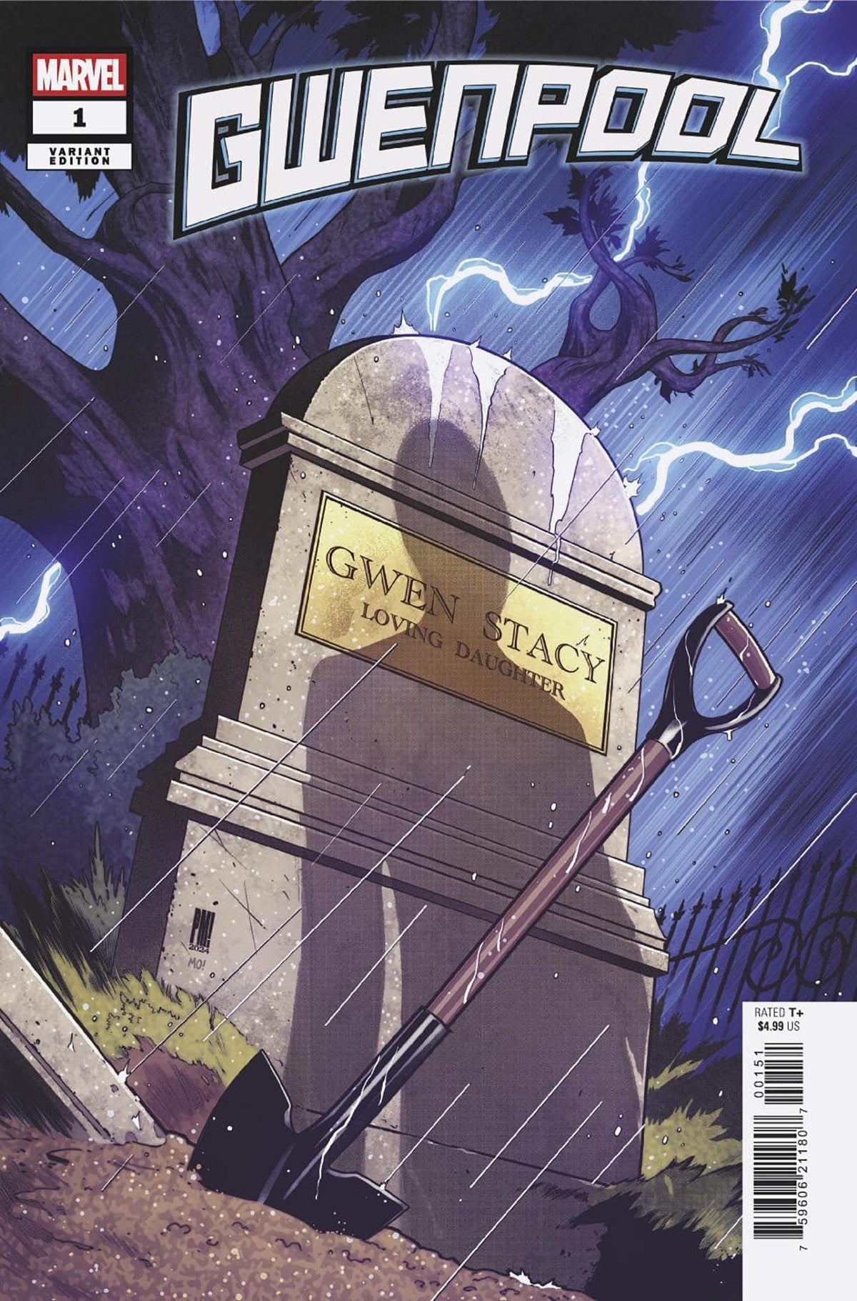 Marvel Comic Books GWENPOOL #1 PACO MEDINA PROMO ART VARIANT 75960621180700151 PRH-75960621180700151