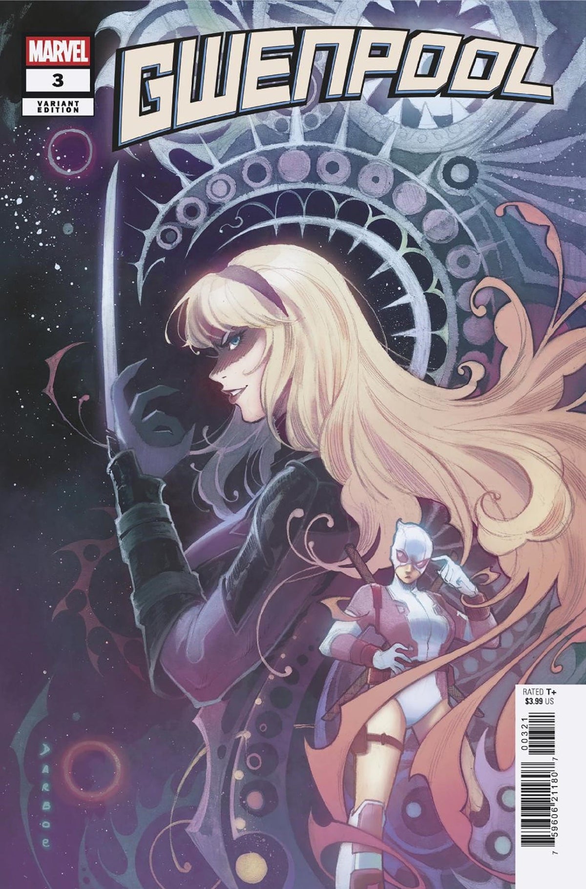 Marvel Comic Books GWENPOOL #3 KAREN DARBOE VARIANT 75960621180700321 PRH-75960621180700321