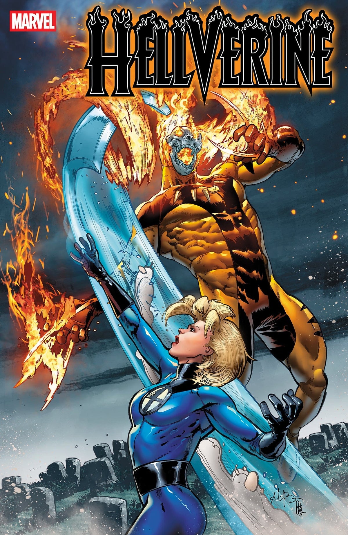 Marvel Comic Books HELLVERINE #4 ANDREI BRESSAN INVISIBLE! VARIANT 75960621157900421 PRH-75960621157900421