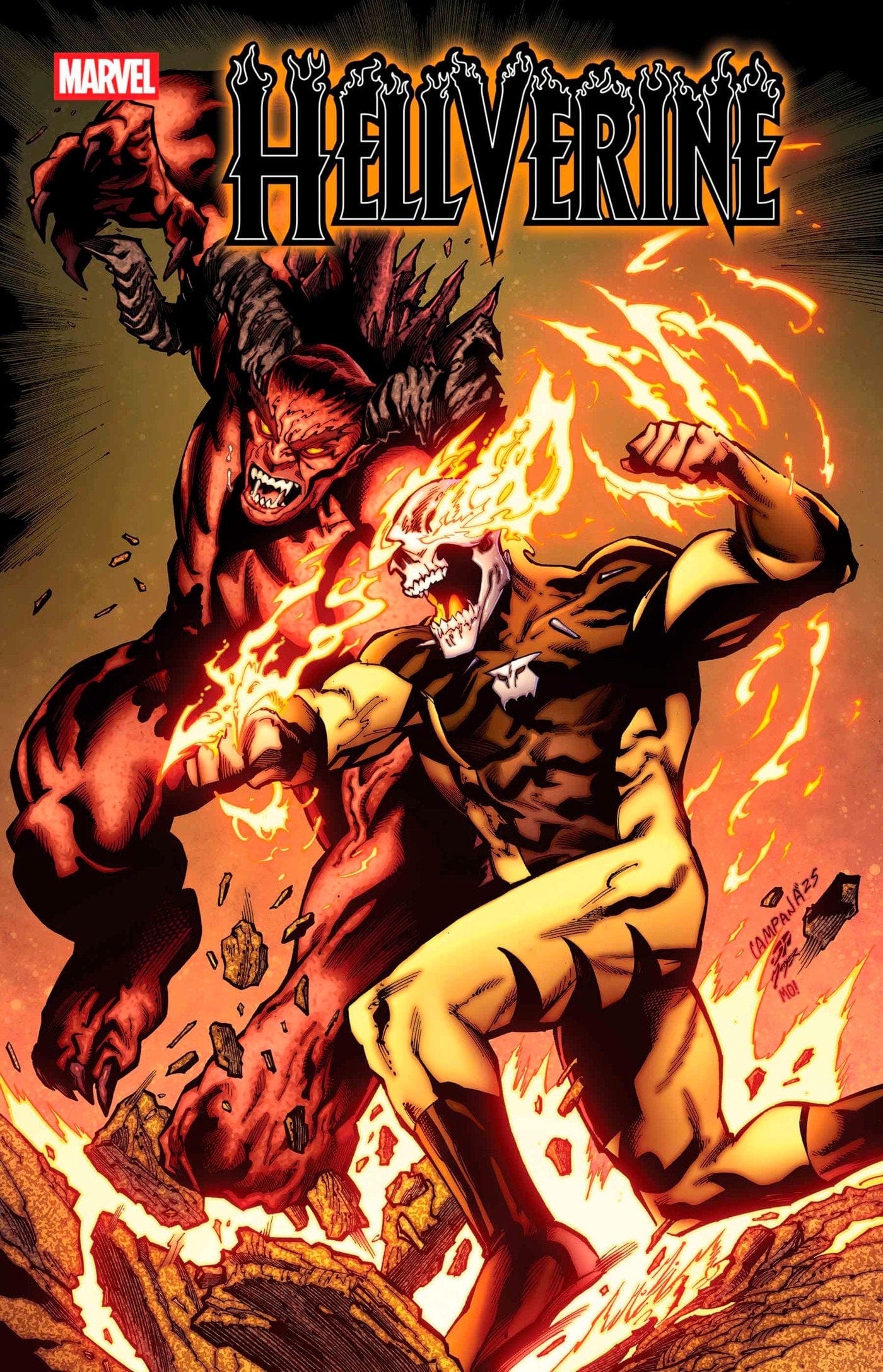 HELLVERINE #6 CHRIS CAMPANA VARIANT