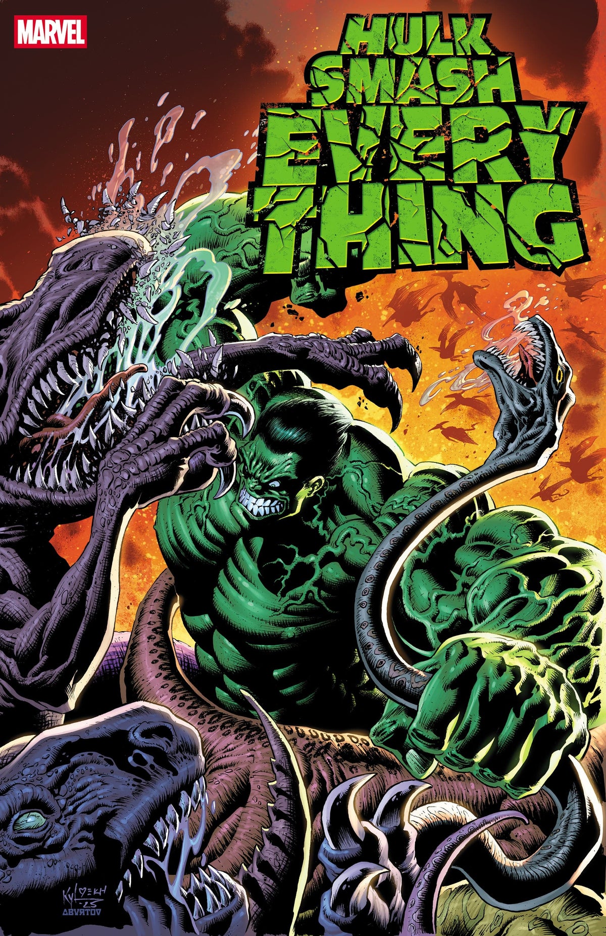 Marvel Comic Books HULK: SMASH EVERYTHING #2 KYLE HOTZ VARIANT 75960621455600231 PRH-75960621455600231