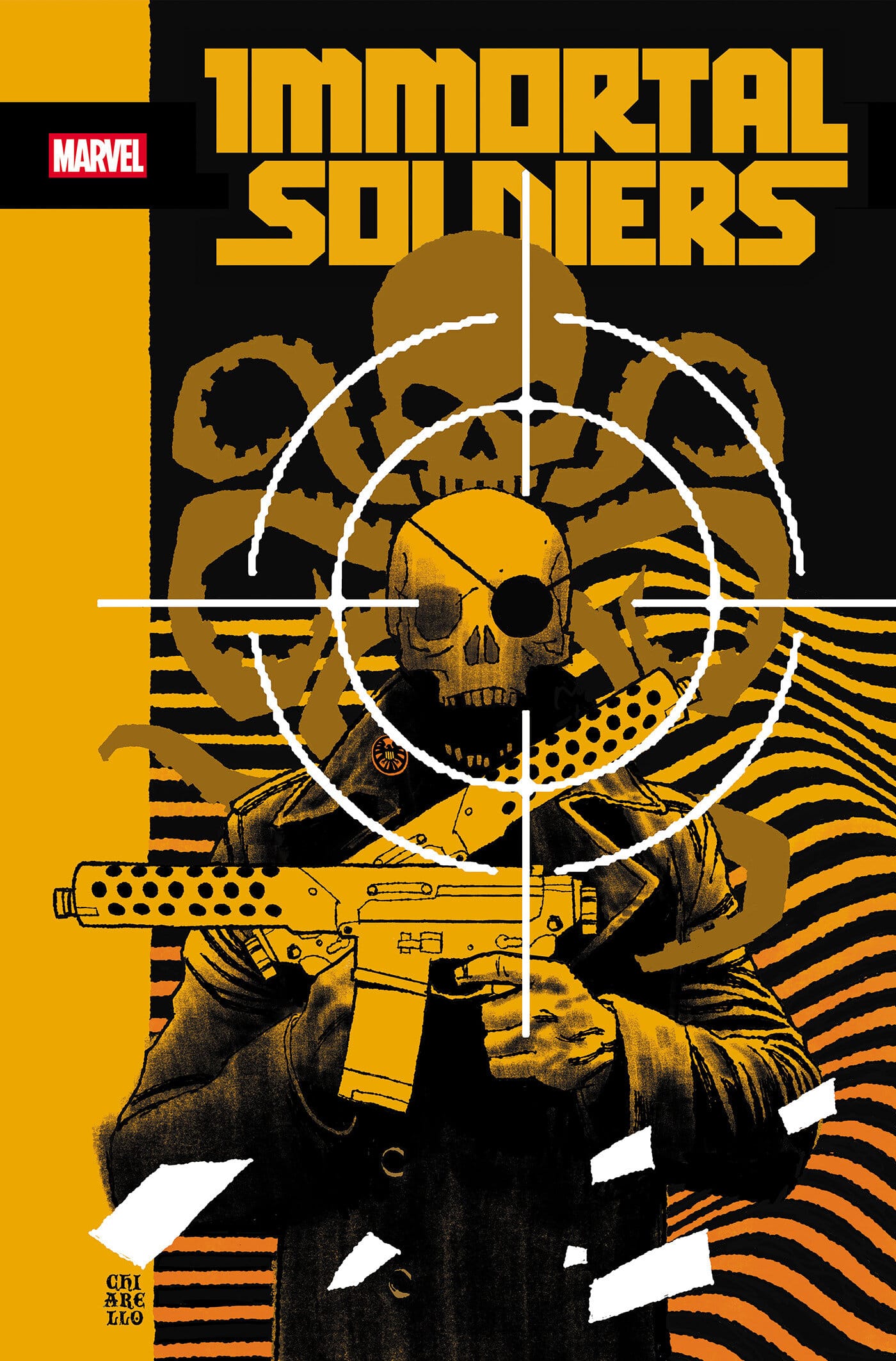 IMMORTAL SOLDIERS #1 COVER B MARK CHIARELLO VARIANT (Release Date: 01/13/2027)