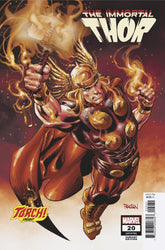 Marvel Comic Books IMMORTAL THOR #20 DAN PANOSIAN TORCH! VARIANT 75960620664302031 PRH-75960620664302031