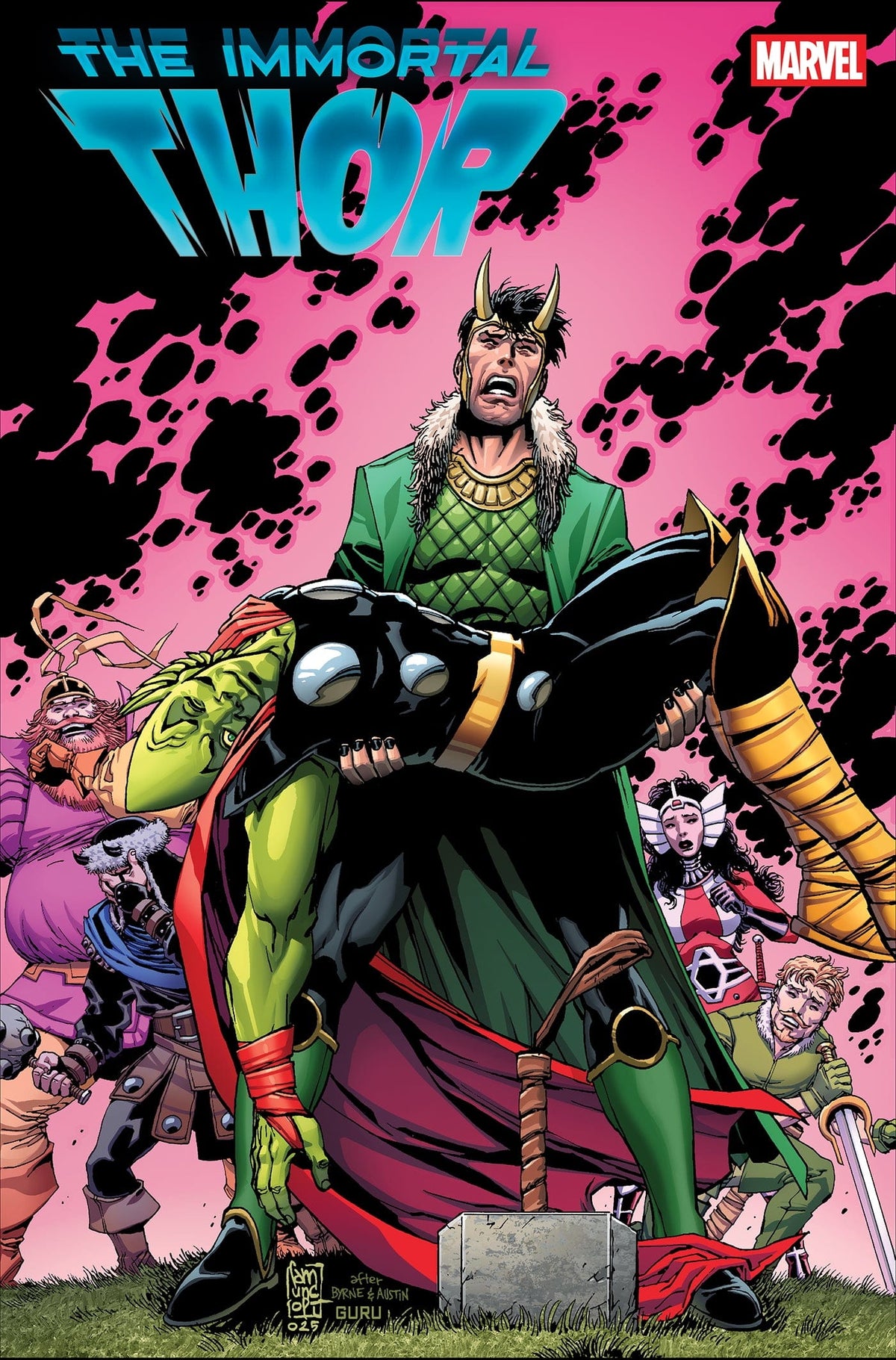 Marvel Comic Books IMMORTAL THOR #23 GIUSEPPE CAMUNCOLI IMPOSSIBLE! VARIANT 75960620664302331 PRH-75960620664302331