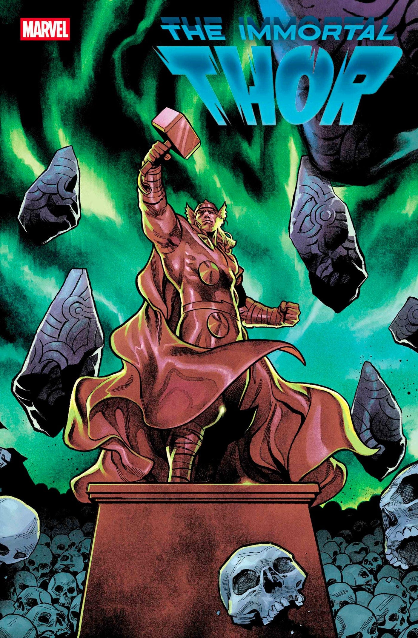 IMMORTAL THOR #25 MARTIN COCCOLO DEATH OF THE IMMORTAL THOR 3-PART CONNECTING VARIANT